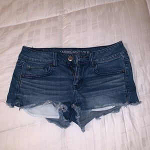American eagle jean shorts